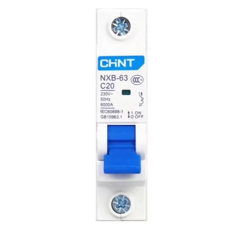  Горячая Распродажа CHNT NXB-63 series MCB 1A 2A 3A 4A 6A 10A 16A 20A 25A 32A 40A 50A 63A автоматические