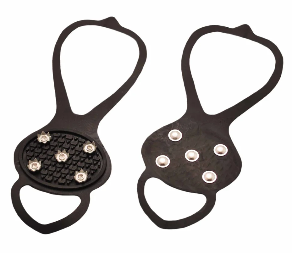 Factory snow silicone shoe grips professional anti slip shoe grips ice and snow walking shoe spike grip