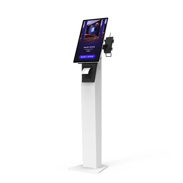 Hotel Touch Display Stands Queue Machine 21.5 inch Payment Hospital kiosk FloorStand Self Service Cinema Kiosk