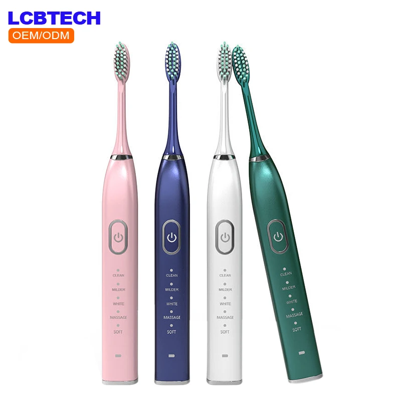 Electric Toothbrush High Quality Adult Intelligent Automatic Whitening Rechargeable 0.02mm Ultra Soft Bristles Toothbrush