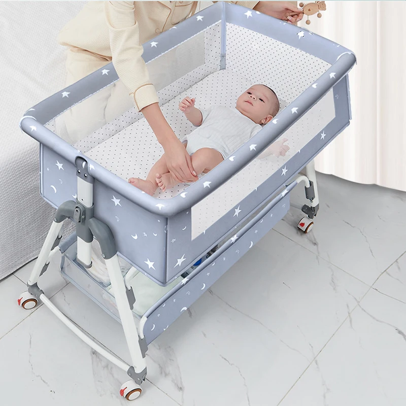Wholesale Newborn Bassinet Baby Swing Cradle Nest Cot Bedding Sets Crib Mobile Beds With Mosquito Net Drawers For New Born