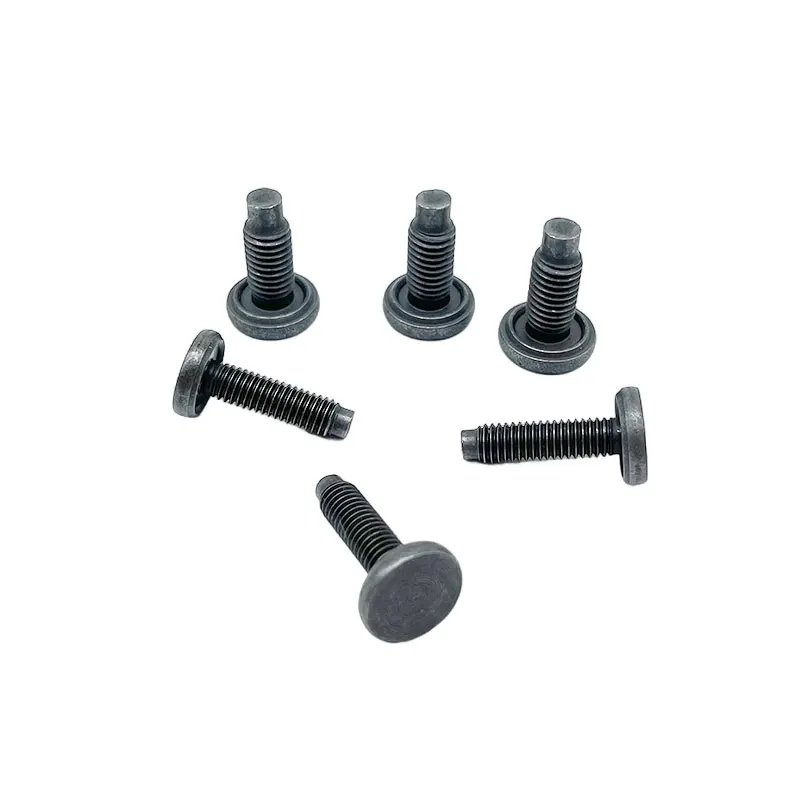 Screws Customized Bolt M6 M10 M5 M12 M4 M3 Rings Projection Flat Round Head Weld Screws