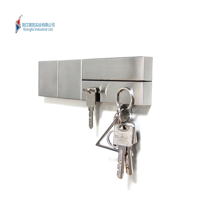Creative Strong Magnet Force Storage Use Stainless Steel Magnetic key Holder Magnetic Knife Holder