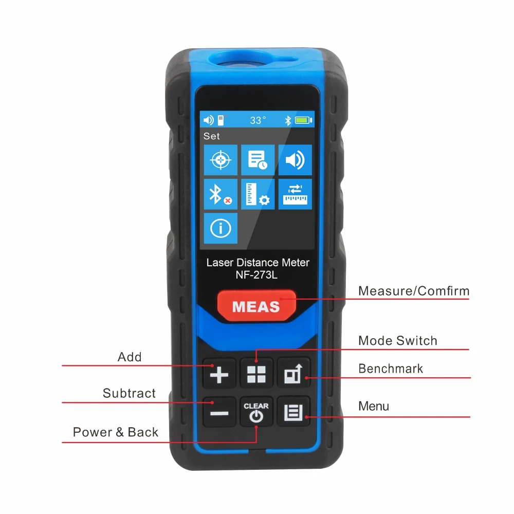 Guangzhou Jms 13.5*7.5*5mm NF-273L Laser rangefinder  Infrared Laser Measure Tape Laser Rangefinders Range Finder