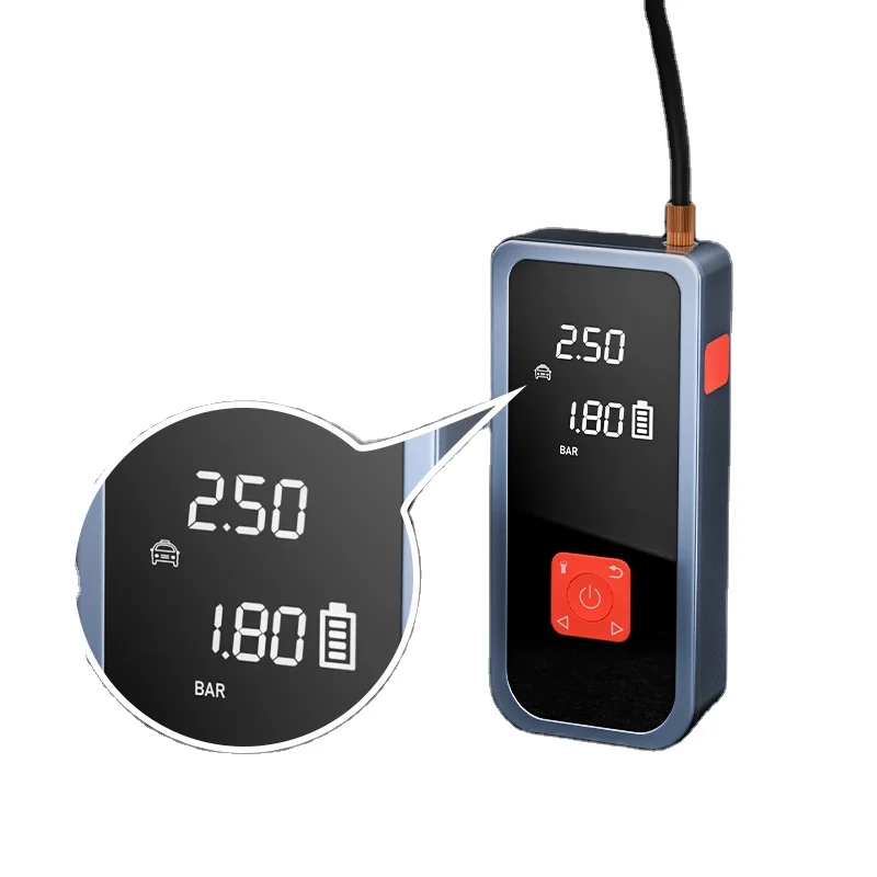 New electric vehicle emergency starter inflation integrated full screen display charging treasure