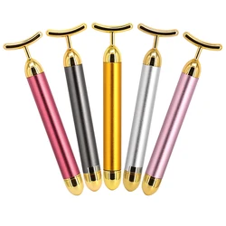 Hot sale products energy beauty bar electric 3 in 1 vibrating rose quartz roller massage tool beauty bar with magnetic box