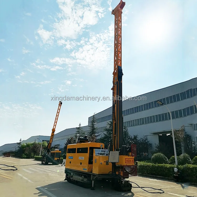 XDX-6 1000-2000 м BQ NQ HQ PQ gold mining Полная гидравлическая буровая установка для разведки полезных ископаемых продажи