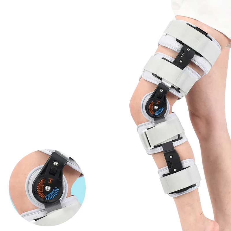 Knee Support Open Patella Hinged Knee Brace Stabilizer Joint Support Knee Guards