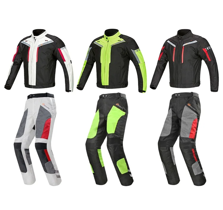 Motorcycle Jacket For Men Textile Motorbike Jacket Racing Suit Biker Riding Jacket CE Approved Waterproof Suit