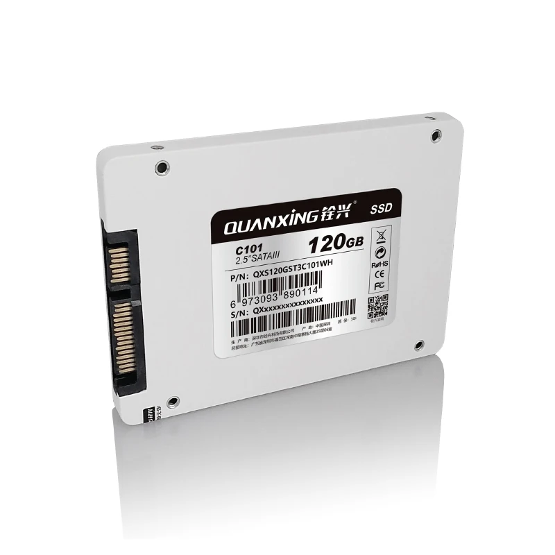 Новый высокоскоростной белый корпус Abs Ssd 120 ГБ твердотельный Ssd 120 ГБ