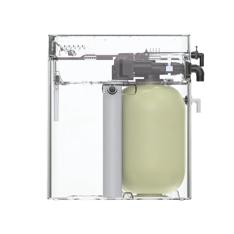 KEMAN SOFT-HT1C One Ton Automatically Controlled Water Softener Machines With One Resin Tank 0914 10L ion exchange resin