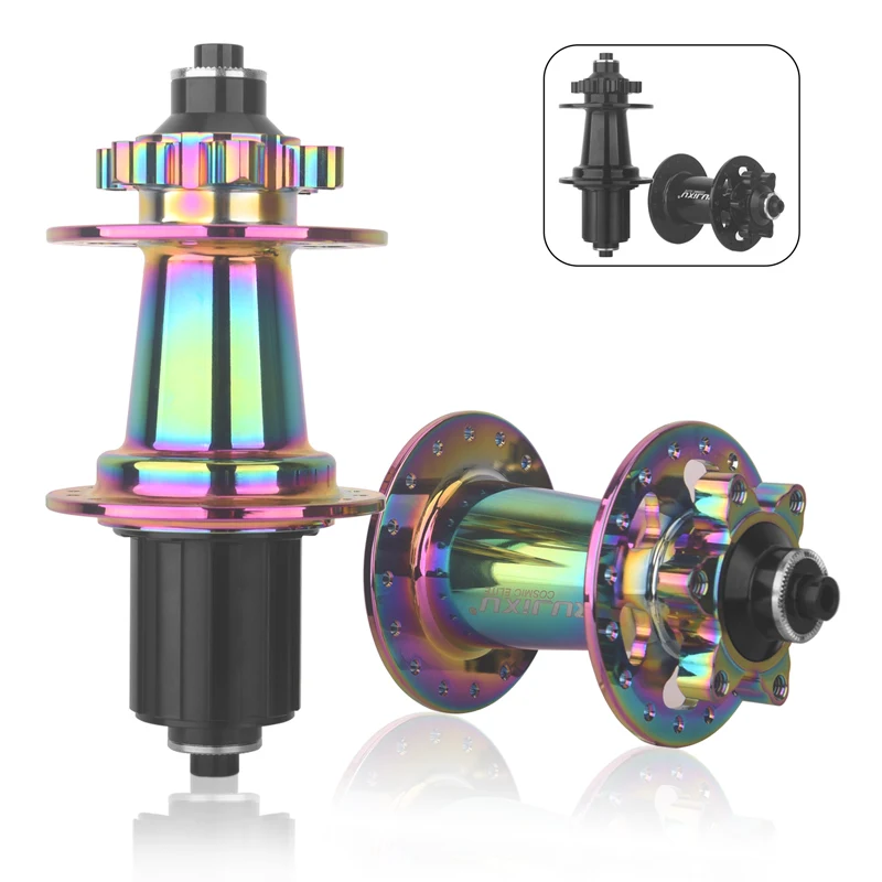 Mountain wheel hub RUJIXU Quick Disassembly disc brake six-hole 32H HG/XD/MS  HUb 6-clawMTB Bike HUb
