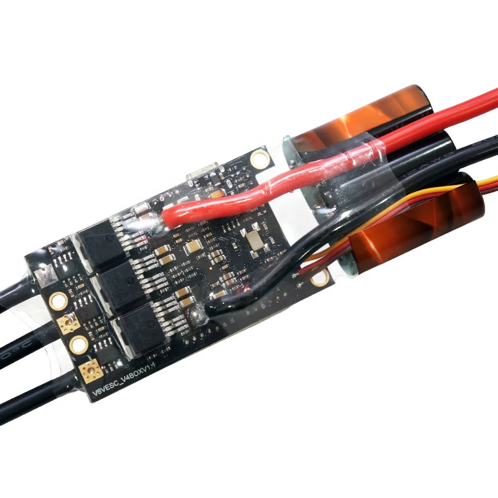 Maytech cablecam Superfoc6.8 ESC electric speed controller based on v6 6374 3500w brushless motor for Agricultural robot Drone
