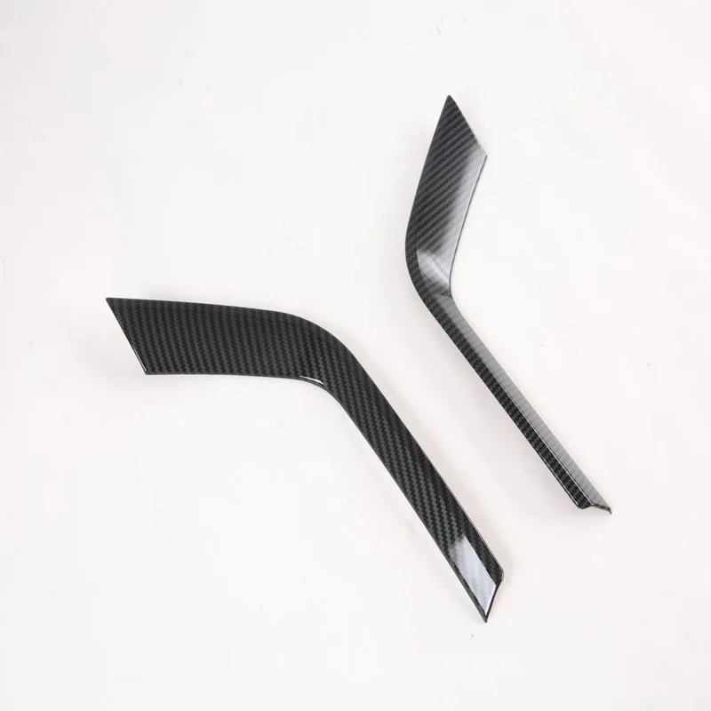 Car Exterior Accessories High Quality Decoration Front Head Fog Lamp Light Eyebrow Cover Trims For Ford Explorer 2020