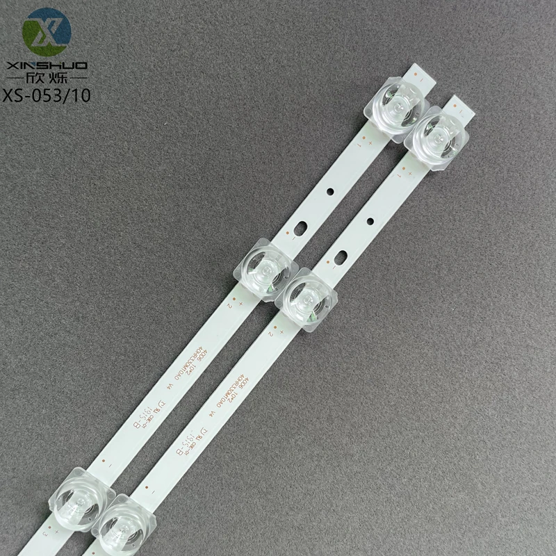 Kit Barra Led Barramento Tv 40HR330M10A0 V4 TCL-GIC-40D6-2X10-3030-10EA backlight strip