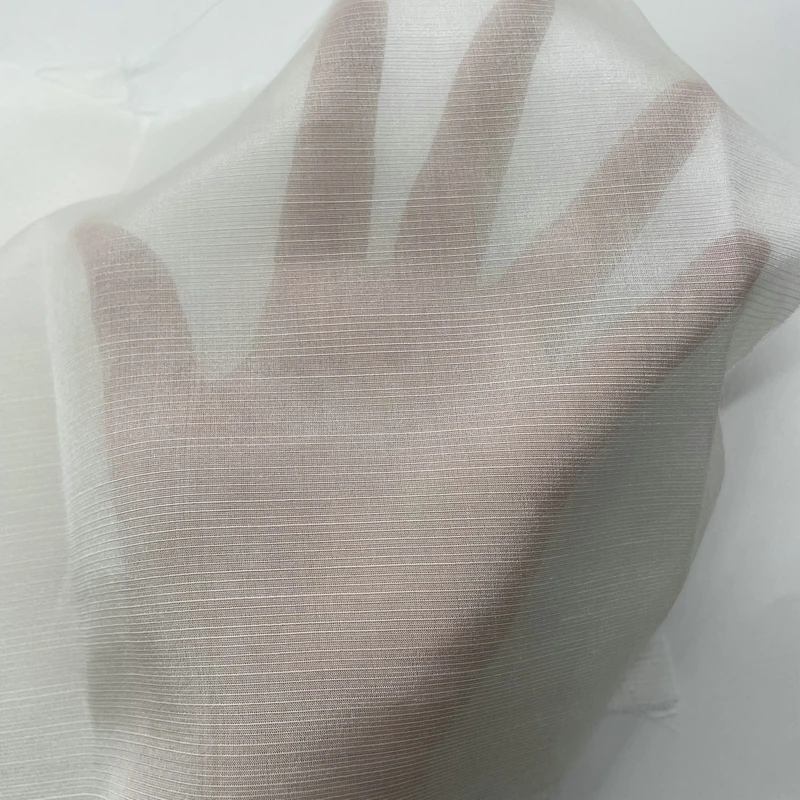 Customizable 8mm Tulle Fabric 48% Silk 13% Cotton 39% Wool Blend Dyed/Printed 140cm Plain for Dresses Weddings Costumes Girls