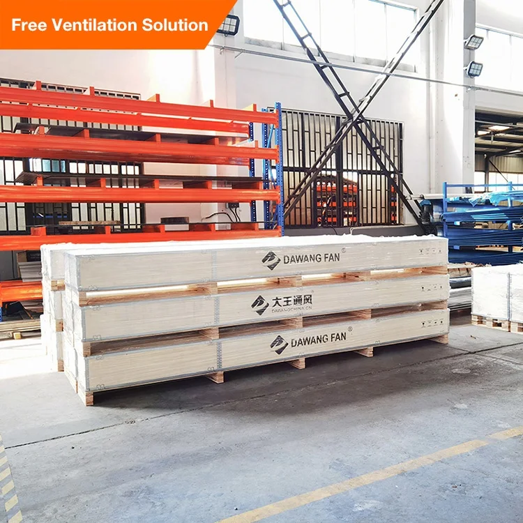 Light weight alloy blade with PMSM motor energy-saving 7.3M/24FT giant industrial ceiling HVLS fan