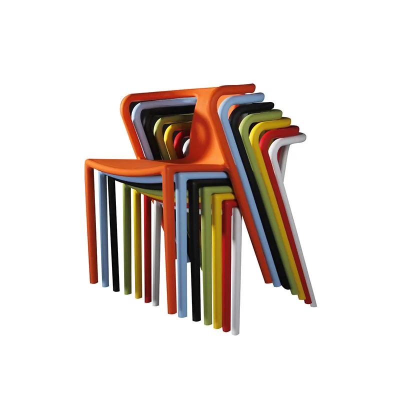 High Quality Full Plastic Commerical Furniture Coffee Chair Cheap Stackable Plastic Leisure Restaurant Chair With Armrest