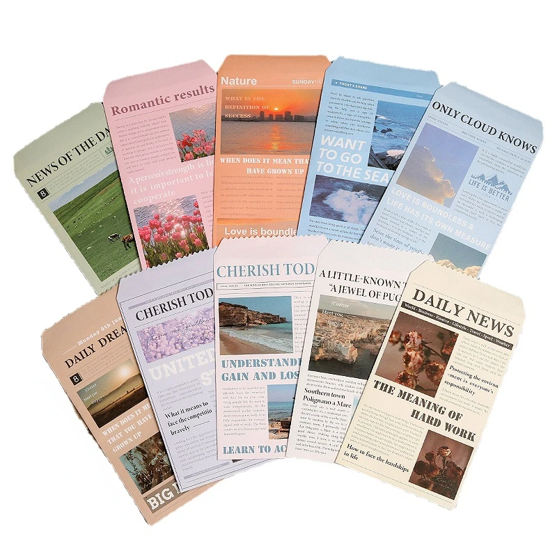 Creative Retro Envelope Business Envelope Stationery Paper Envelopes