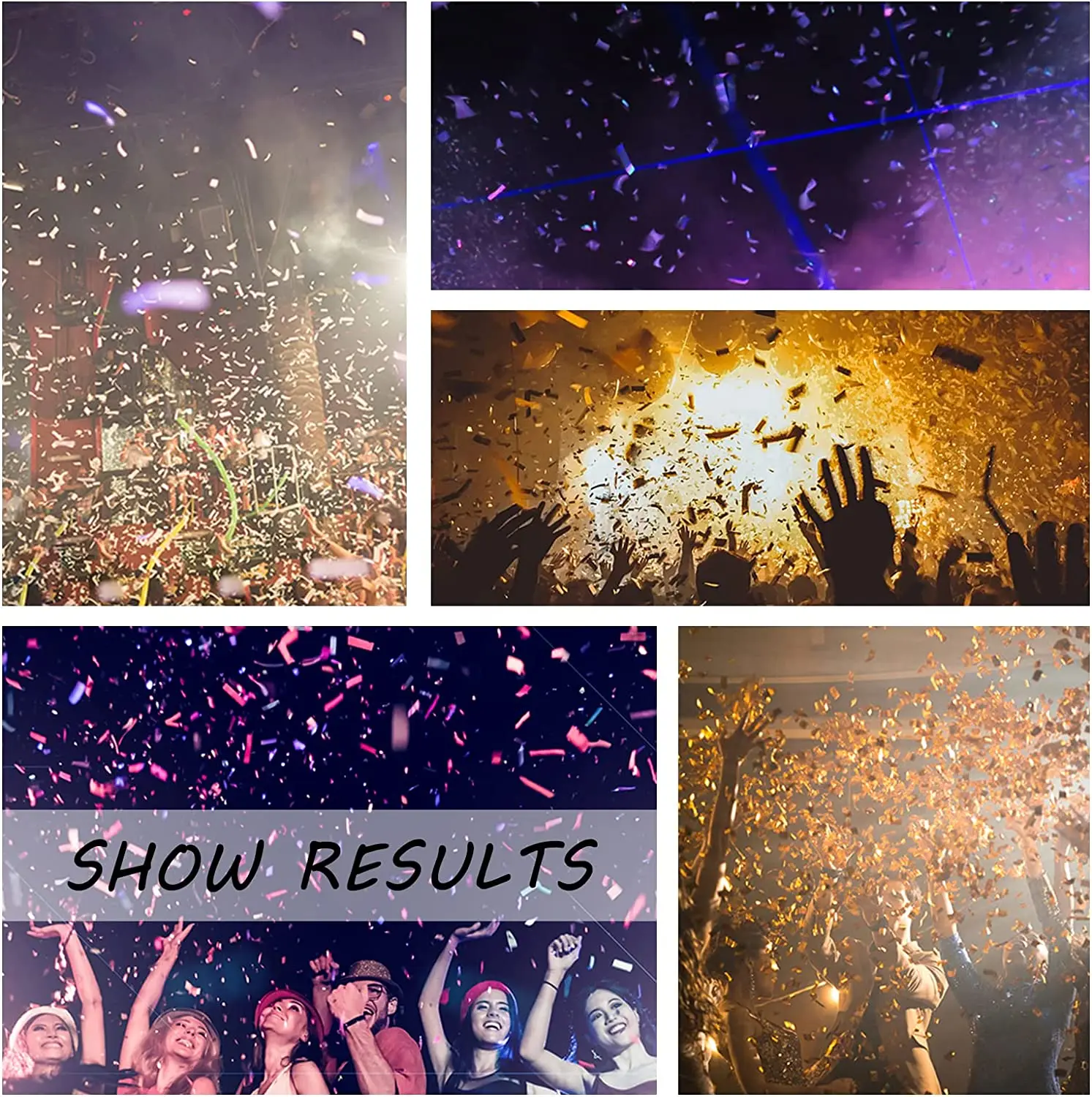 TOPFLASHSTAR 2023 New Arrived Product 1500w Party Paper Confetti Cannon Confetti Shooter For Wedding Celebration