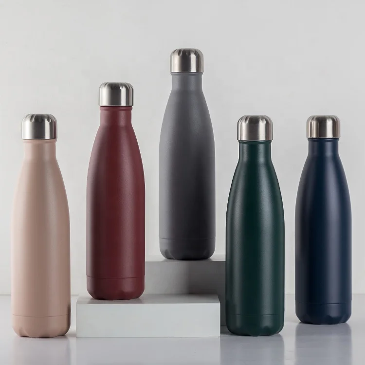 Hot Sale Customize Printed Logo Eco Friendly Double Wall BPA free Stainless Steel Insulated Flask Water Bottle
