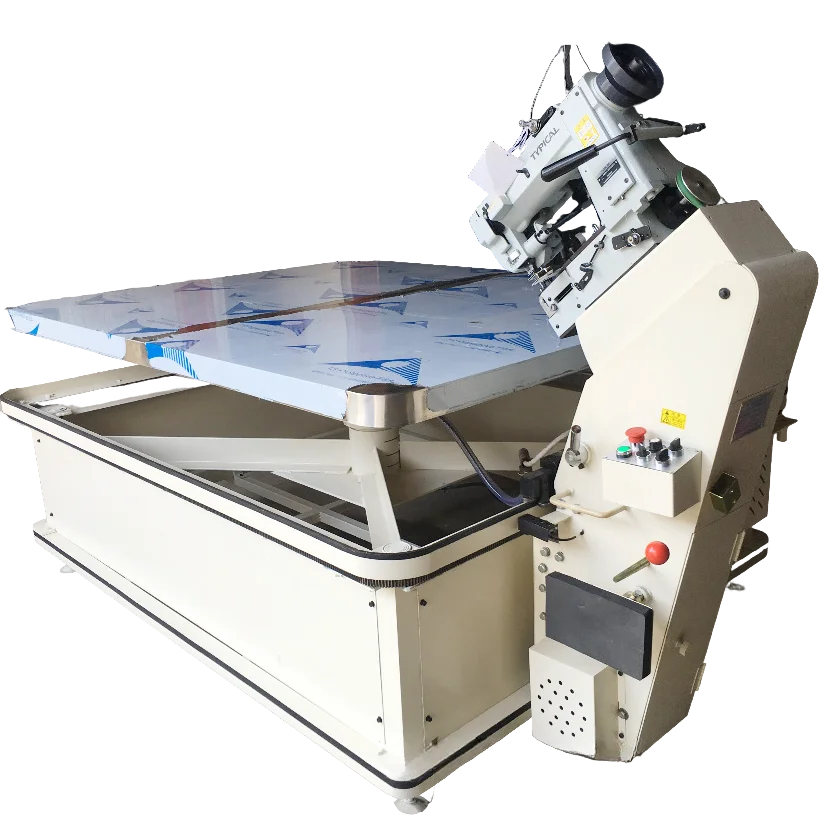 spring mattress border closing edge sewing stitching machine automatic tape banding sealing machine