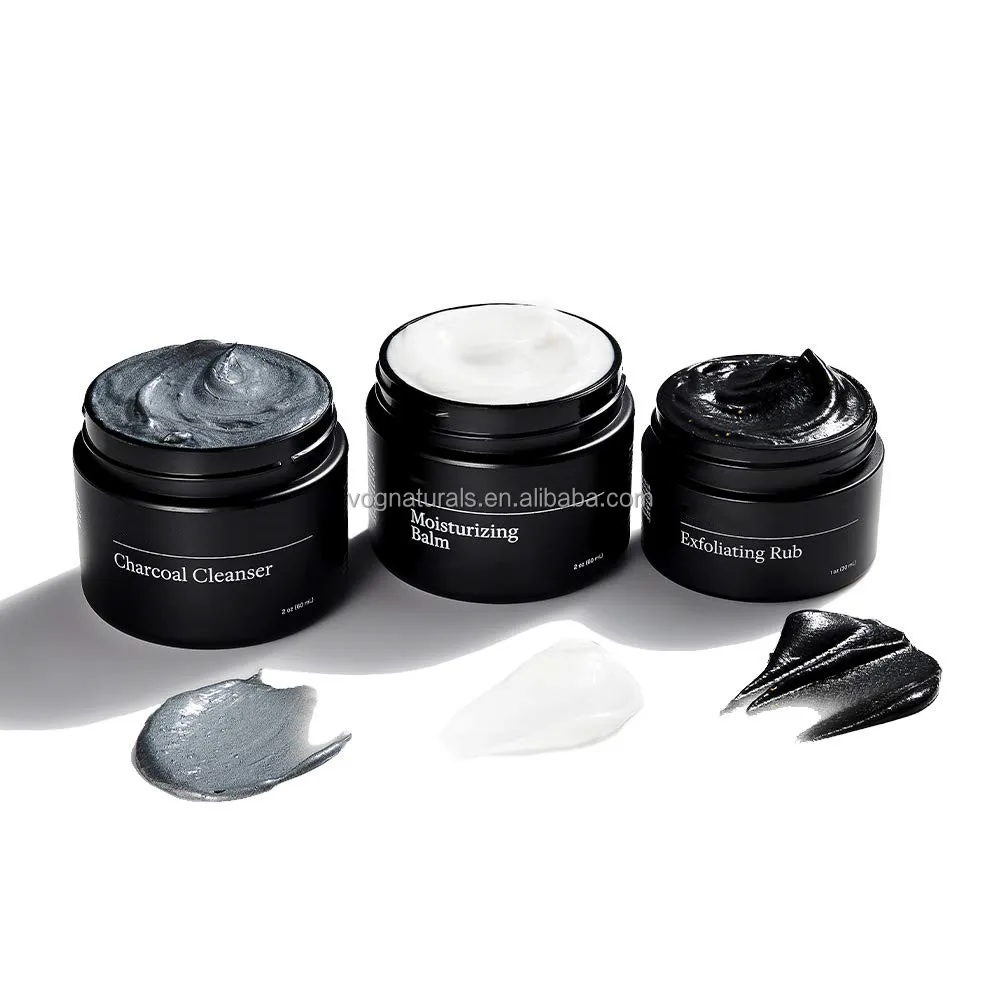 Private Label Men Skin Care Kit Men Moisturizer Hydrate Face Care Set Men Face Cream Moisturizing Balm And Face Cleanser