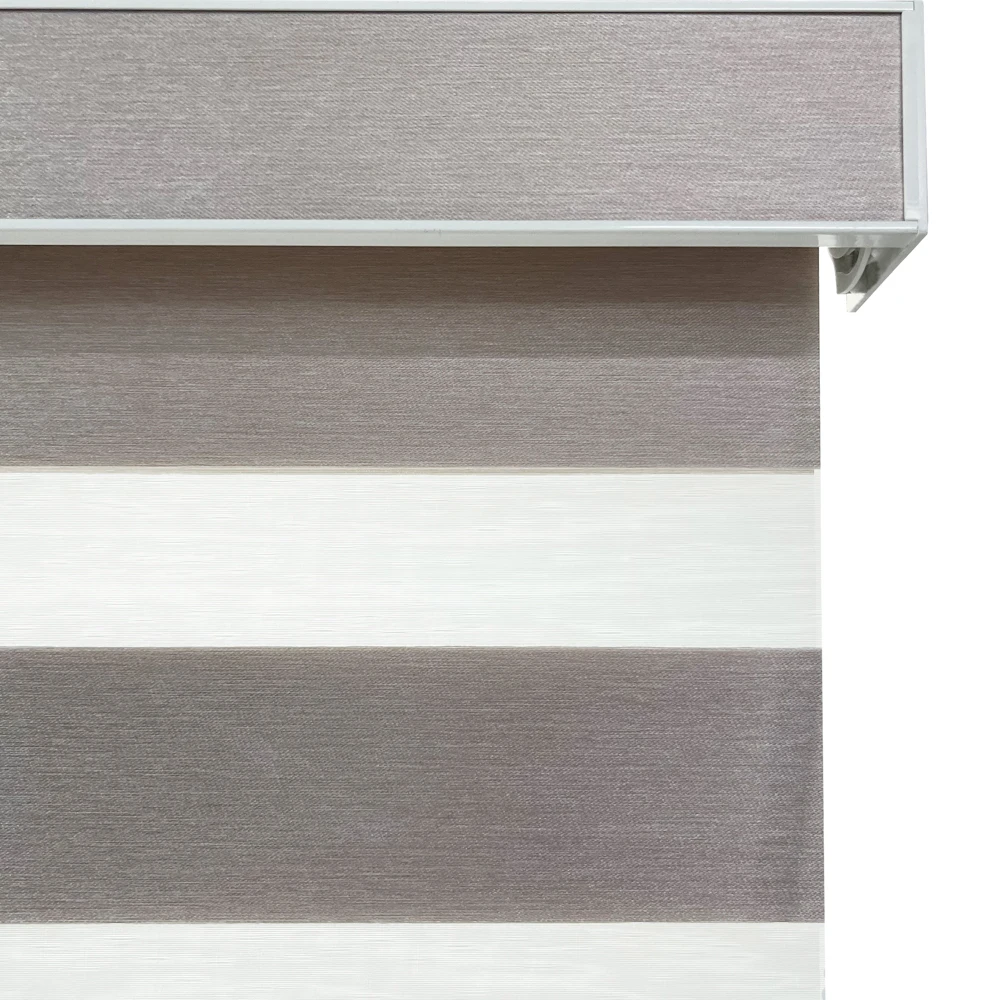 Eco-friendly window blinds zebra multi-color selection vertical zebra blinds curtains day and night zebra blinds