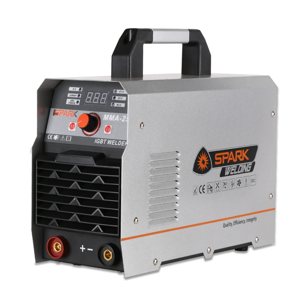 Stainless steels portable igbt mma-250 welding machine