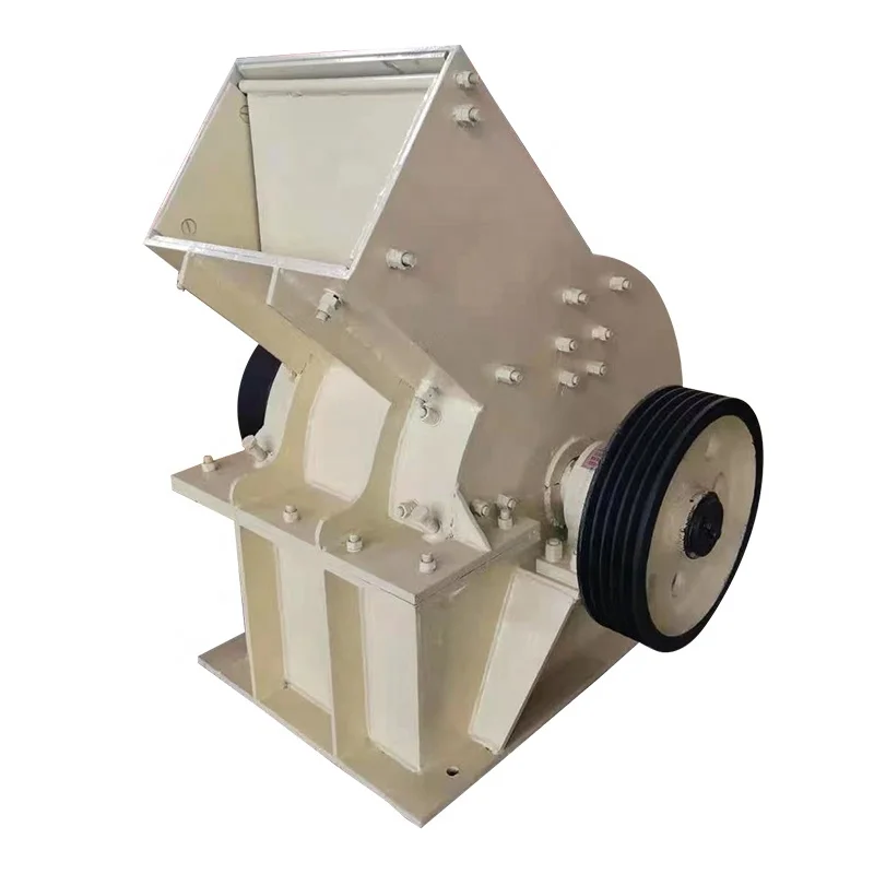 Mobile portable mini small glass compound fertilizer lump stone hammer crusher