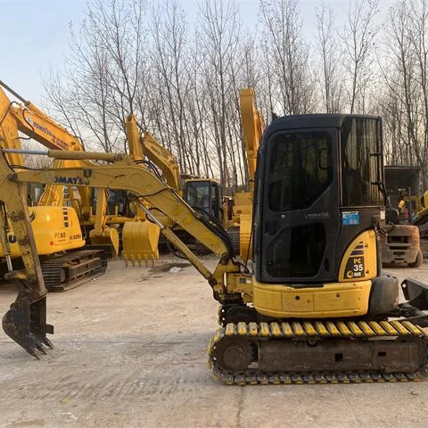Мини-экскаватор komatsu pc35 pc55 pc60 по низкой цене Япония производитель