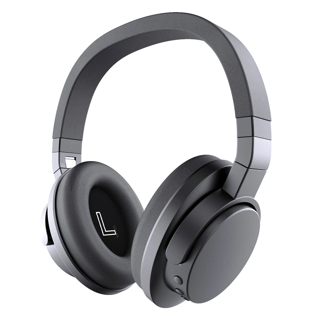 ANC OEM Sleeping Gaming Music Comfortable Portable Folding Over Ear Wireless Bluetooth Headphones