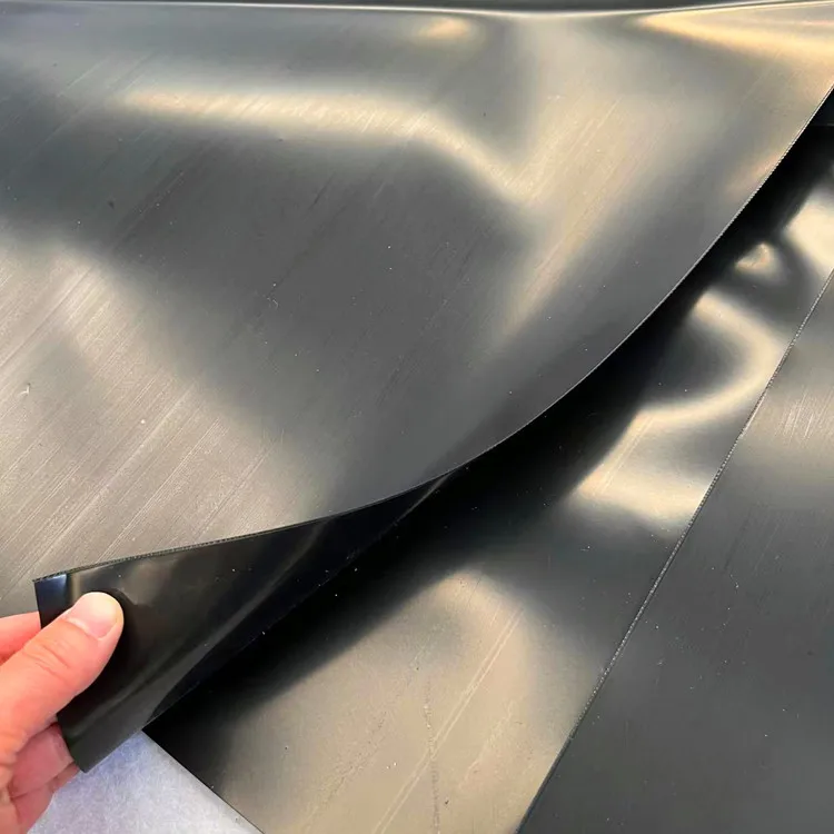 Waterproof HDPE Geomembrane Aquaculture Fish Farm Pond Liners geomembrane 0.75mm