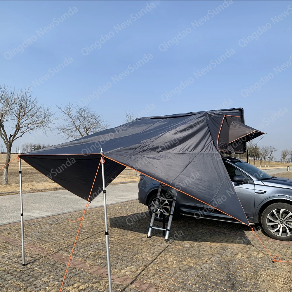 Туристическое оборудование автомобильная палатка на крышу с боковым навесом Выдвижной Автомобильный тент боковой 4x4 4wd для кемпинга