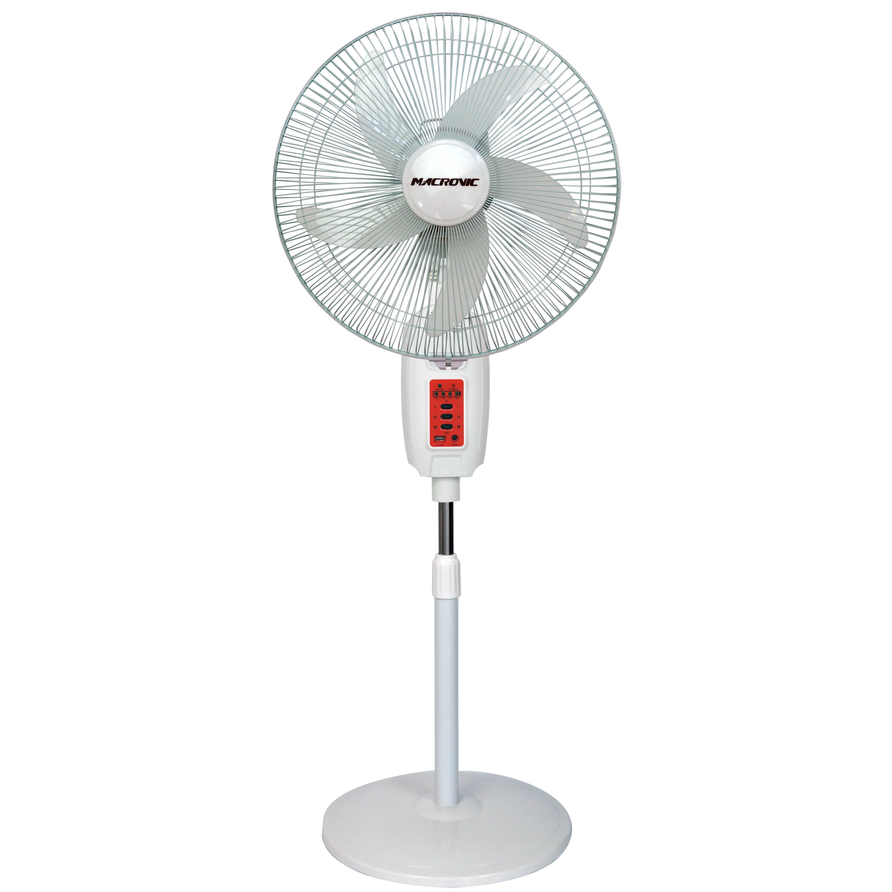 
Hot selling promotion item portable ABS rechargeable 18 inch stand fan for home 