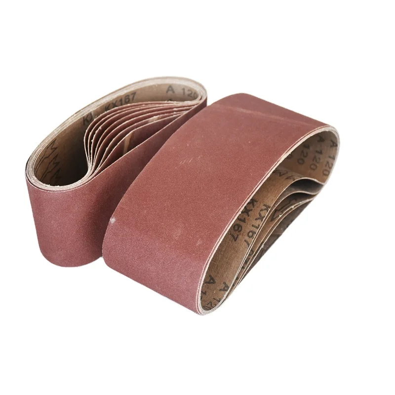 kx167 aluminum oxide sanding belts for wide belt sander free sample