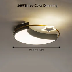 Dimmable indoor Acrylic Led Ceiling Lights Modern Children Bedroom Light Ceiling Lamp