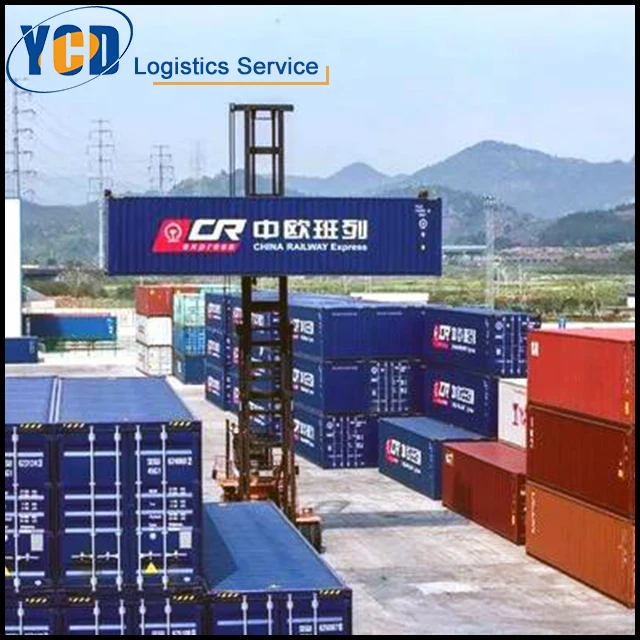 YCD Fastest And Cheapest Train Railway Forwarding Agent To Freight Fba France EU GE UK