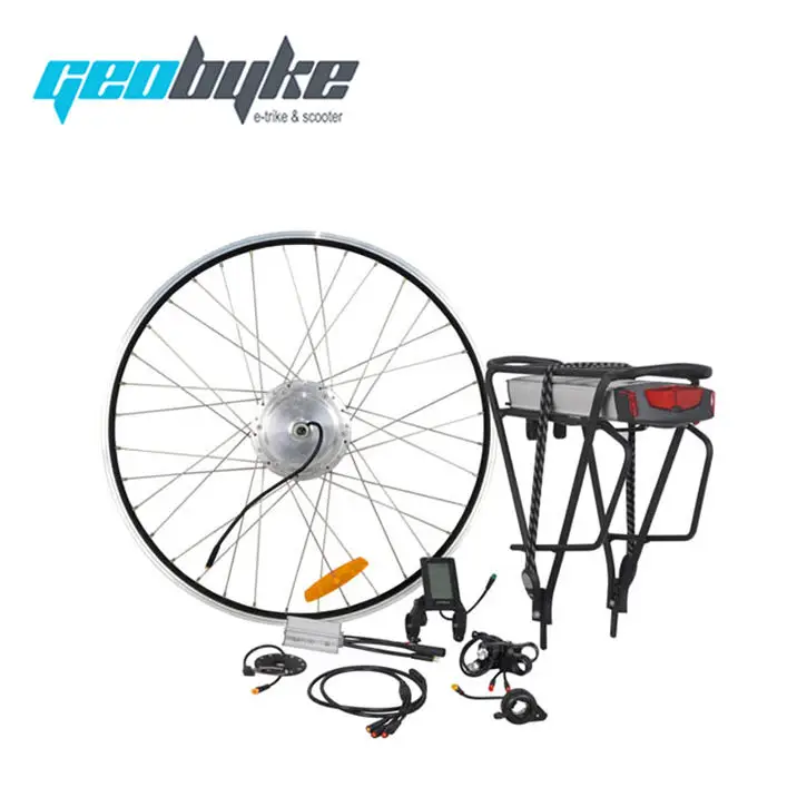 13Ah/16Ah Rear Rack Lithium Battery Electric conversion kit for Electric Bike/Tricycle 350W/500W