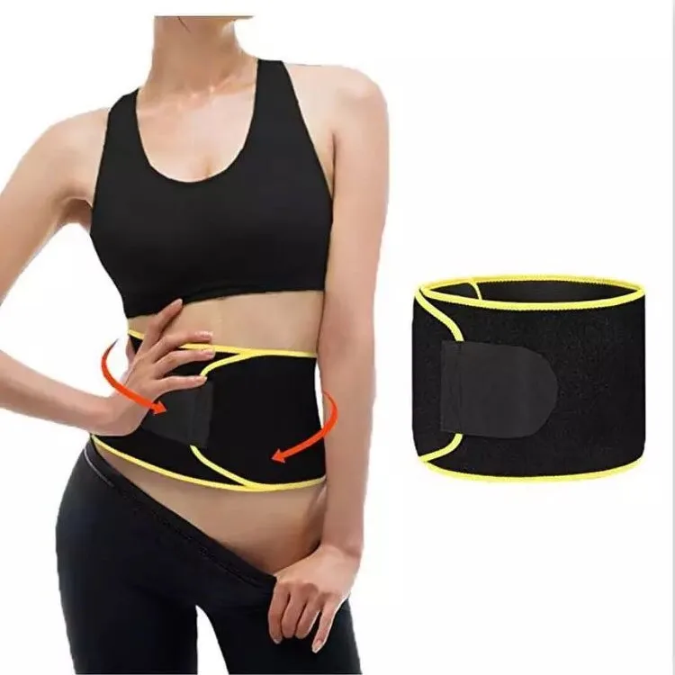 3011 Custom Neoprene Sauna Slimming Adjustable Women Belt Sweat Waist Trainer Body Shaper Gaine Ventre Waist Corset Belt