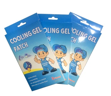 Direct factory of exporting Japan market Adult&Baby Ice Cooling Gel sheet/Cooling gel patch-12cmx5cm -lasting 10-12hours