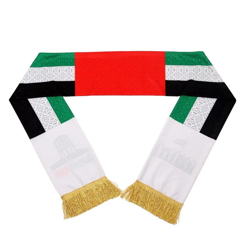 Custom Made Football Scarf Football Fan Accessories Knitting Soccer Scarf
