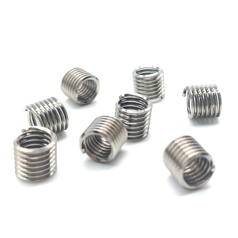 Donghai 304 stainless steel spring wire thread insert M8 tailless steel wire thread sleeve