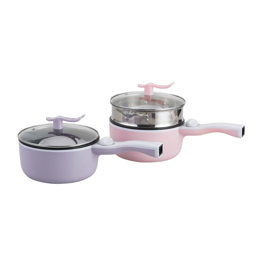 Л Мини Многофункциональная портативная антипригарная небольшая электрическая плита сковорода с паровым слоем