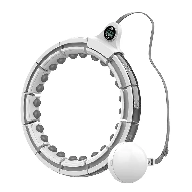 New Arrival Smart Counting Weighted Hula Hoops Non-Falling Hoola Exercise Hoops for Adults Weight Loss and Massage