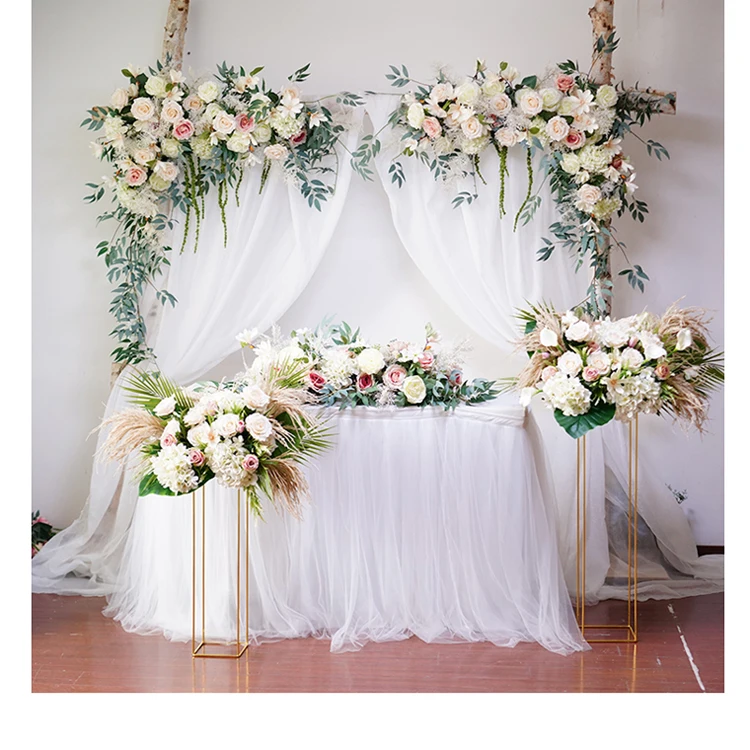 IFG  Outdoor wedding  decor metal wedding arch ceremony arch wedding