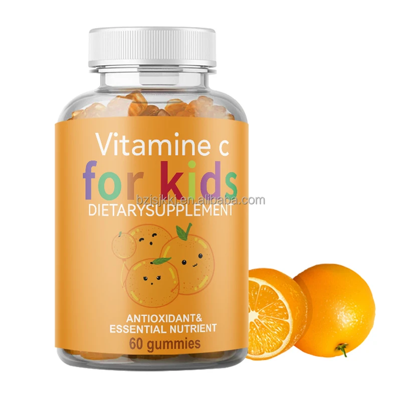 Welnessway OEM Vitamin C Мармеладные Конфеты без сахара Витамин мармеладом с цинком для кожи