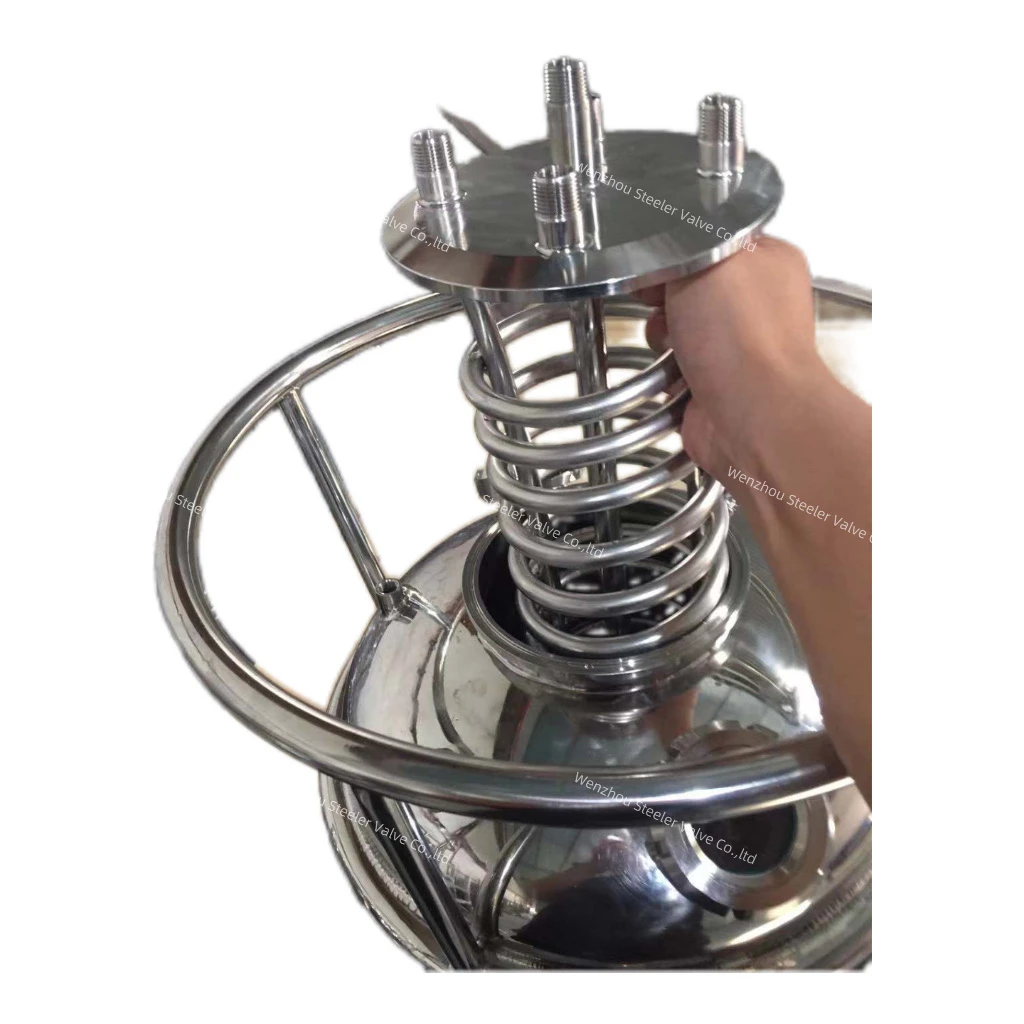 Wholesale Solvent tank with Cooling Coil Stainless Steel Pressurized Recovery Tank With Ring