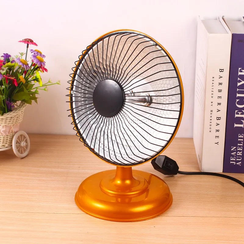 9 Inch New Design Portable Mini Personal Desktop Heater Fan without Remote Control Quartz Electric Fan