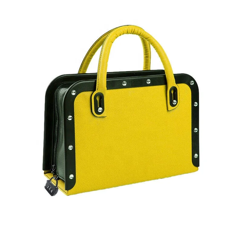 Bluetooth APP Control Female Masturbator Dildo Machine Wireless Remote PU Leather Fashion Handbag Dildo Vibrator Sex Machine